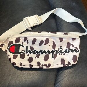 Champion Cow Print Fanny Bag. Great condition inside and out! Unisex.